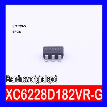 5pcs 100% novo original XC6228D182VR-G SOT23-5 impressão de tela de 9P8AH baixo diferencial de pressão, regulador linear