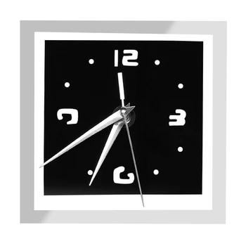 Promoção! Sala de Novo Relógio de Parede 3D Diy Relógios Decoração Home do Relógio de Parede Relógio de Quartzo Espelho Acrílico Adesivos